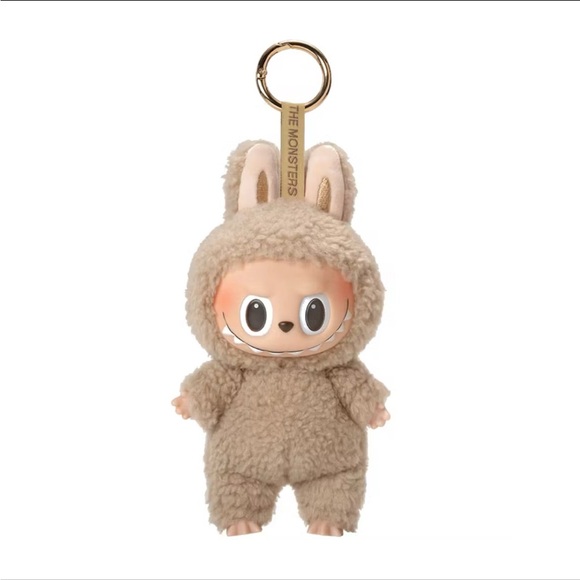 Pop Mart Labubu The Monsters Tasty Macarons Toffee Vinyl Plush Pendant - Picture 1 of 2